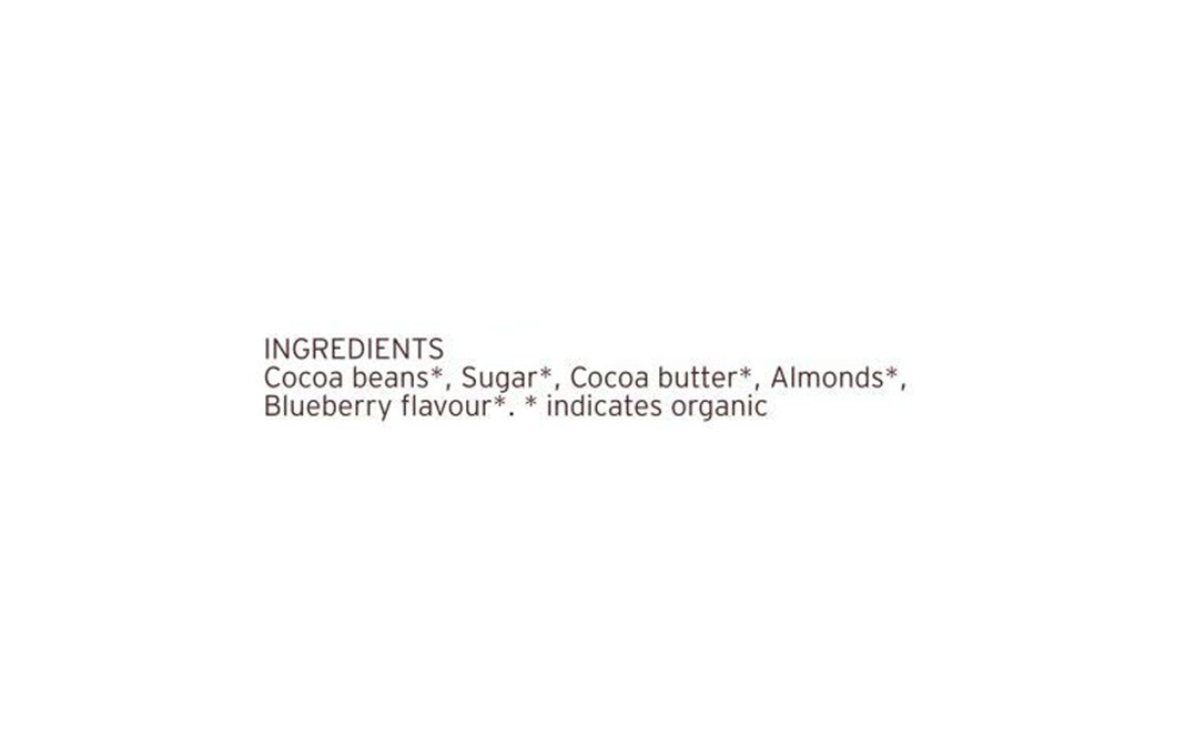 Pure & Sure Organic Chocolate Blueberry Almond Dark   Pack  30 grams